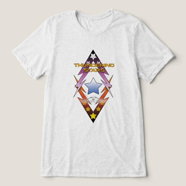 T-shirt En Tri-matière Étoiles de tonnerre (Design Recto)