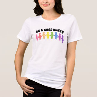 T-shirt En Tri-matière Être un bon humain