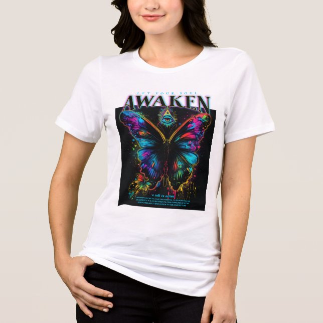 T-shirt En Tri-matière Éveillez-vous (Recto)