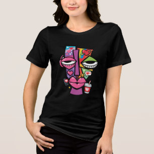 T-shirt En Tri-matière Évolution de l'amour numérique