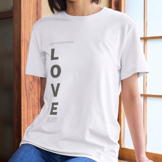 T-shirt En Tri-matière Expressions d'amour