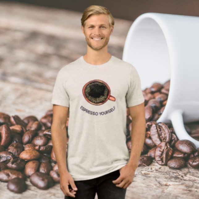 T-shirt En Tri-matière Exprimez-vous Vue de dessus (Créateur téléchargé)