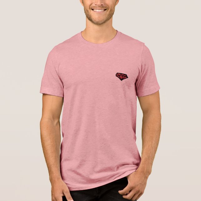 T-shirt En Tri-matière F.I.O. “Diamond” Blend III  (Recto)