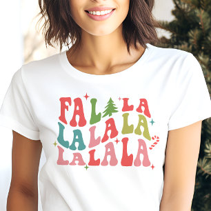 T-shirt En Tri-matière Fa La La Fun Fête de Noël