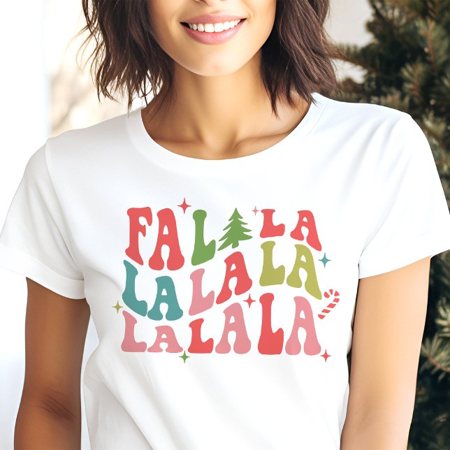 T-shirt En Tri-matière Fa La La Fun Fête de Noël (Créateur téléchargé)