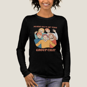 T-shirt En Tri-matière Fabriqué hors du groupe Conversation amis