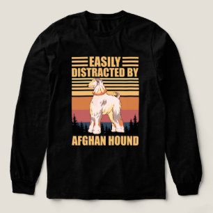 T-shirt En Tri-matière Facilement distrait par l'amant du chien afghan ho