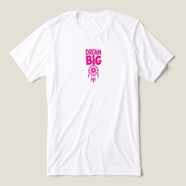 T-shirt En Tri-matière Faire de grands rêves (Design Recto)