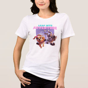 T-shirt En Tri-matière Faire un bond dans l'aventure
