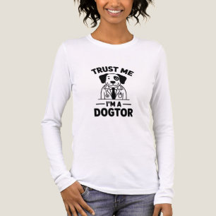 T-shirt En Tri-matière Fais-moi confiance, je suis un Dogteur
