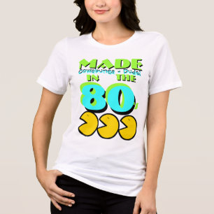 T-shirt En Tri-matière Fait dans les années 80