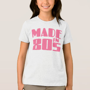 T-shirt En Tri-matière Fait dans les années 80