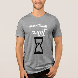 T-shirt En Tri-matière "Faites que cette journée compte"