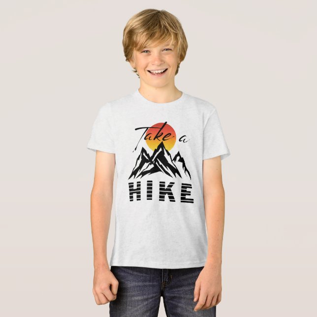 T-shirt En Tri-matière Faites une randonnée (Recto plein)