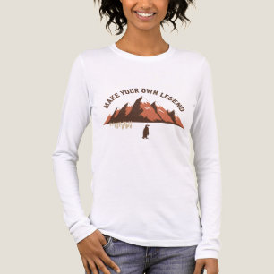 T-shirt En Tri-matière Faites Votre Propre Légende – Conception de Mancho