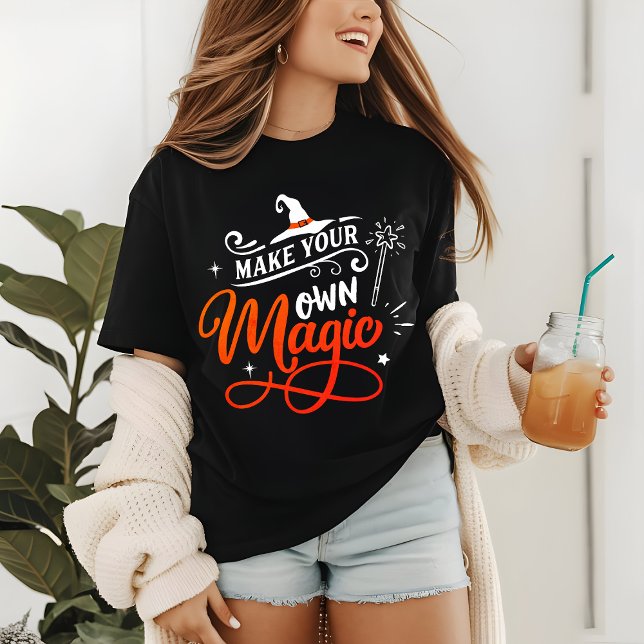 T-shirt En Tri-matière Faites votre propre magie | Halloween (Créateur téléchargé)