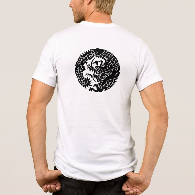 T-shirt En Tri-matière Famille Japonaise Crest-Dragon (Verso)