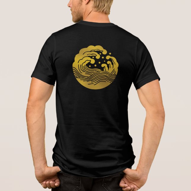 T-shirt En Tri-matière Famille Japonaise Crest-Wave (Verso)