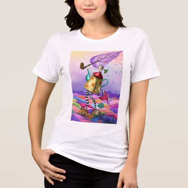 T-shirt En Tri-matière Fantaisie Colorée (Recto)