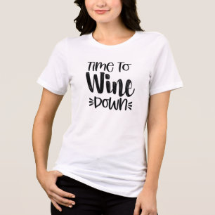 T-shirt En Tri-matière Fantastique Puns de vin humour, le temps de vin à