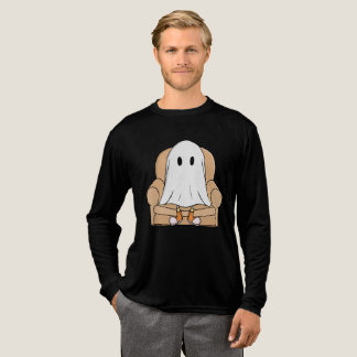 T-shirt En Tri-matière Fantôme Confortable se Détendant dans un Fauteuil