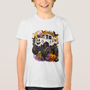 T-shirt En Tri-matière Fantôme dans un Monster Truck