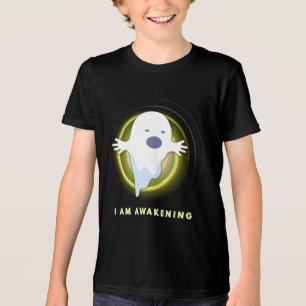 T-shirt En Tri-matière Fantôme spirituel mignon - JE ME RÉVEILLE