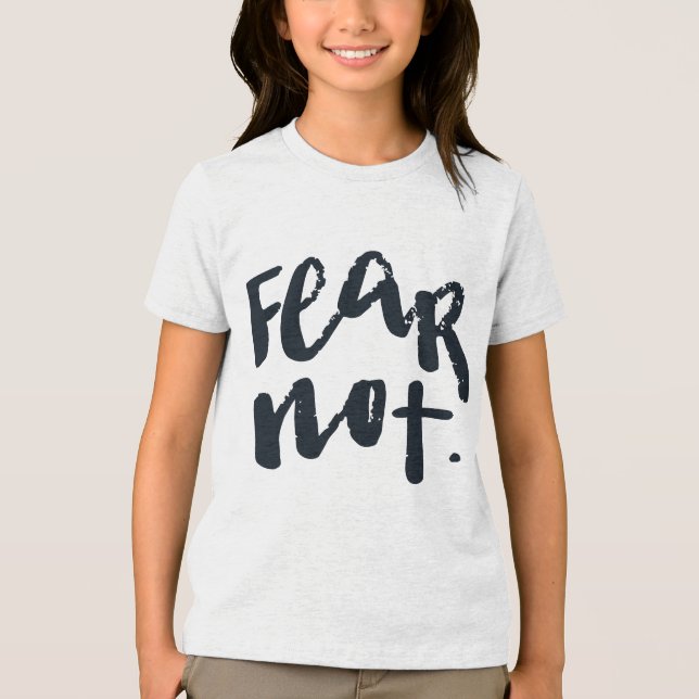 T-shirt En Tri-matière Fear not (Recto)