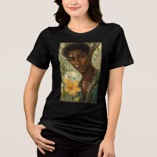 T-shirt En Tri-matière Fées de la Floraison Tropicale : Mâle en fleur jau