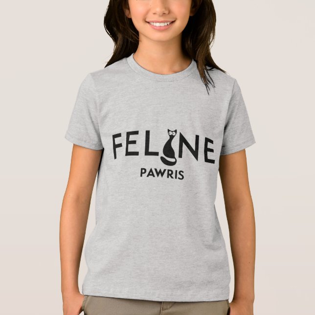 T-shirt En Tri-matière Félin (Recto)