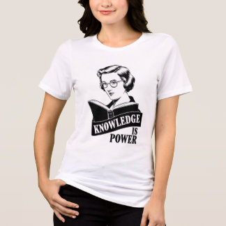 T-shirt En Tri-matière Feminine Power" - Retro-Inspired Tee