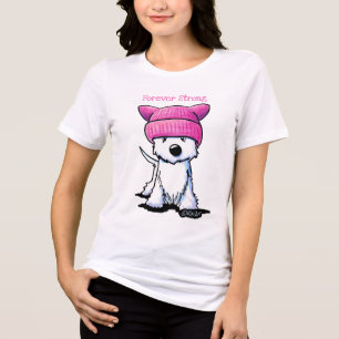 T-shirt En Tri-matière Feministe de KiniArt Westie
