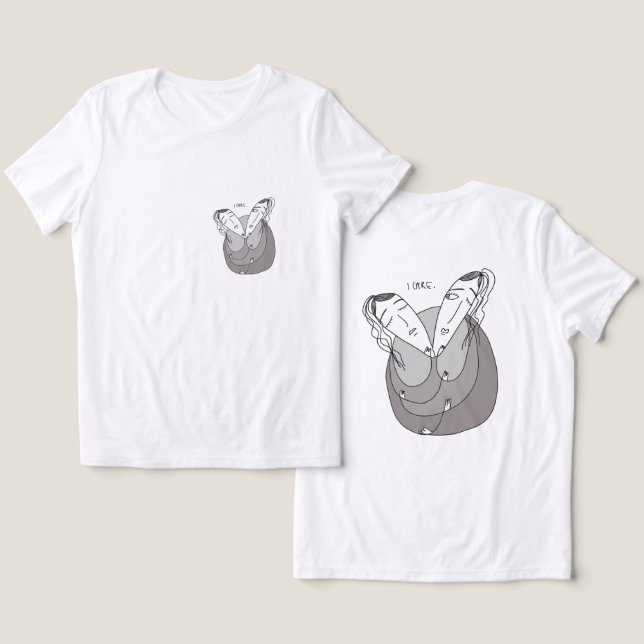 T-shirt En Tri-matière Femmes amour lgbt fierté amour (Design Recto & Verso)