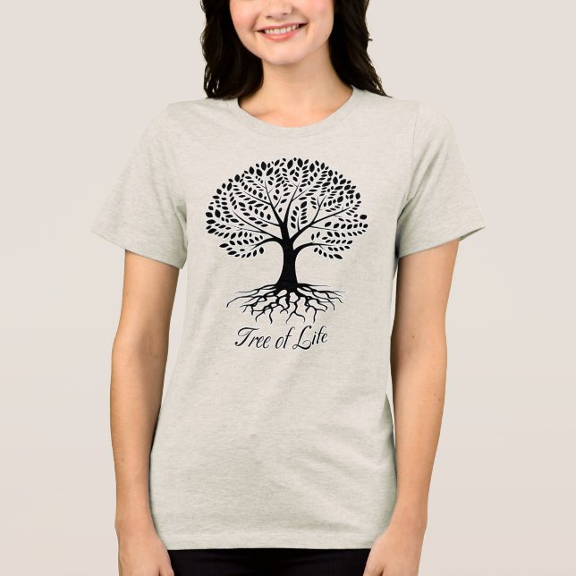 T-shirt En Tri-matière Femmes de l'Arbre de Vie (Recto)