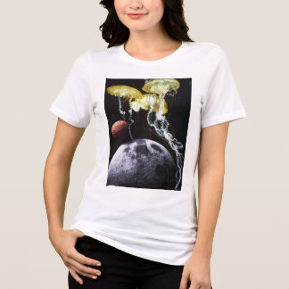 T-shirt En Tri-matière Femmes de méduses spatiales