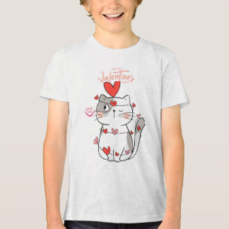 T-shirt En Tri-matière Ferr Hugs Cat Valentine Chemise