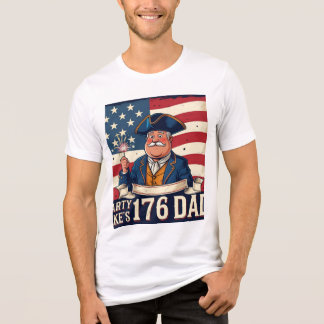 T-shirt En Tri-matière Fête Comme 1776 Papa Celebration T-Shirt