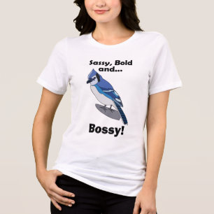 T-shirt En Tri-matière Fête d'anniversaire de l'oiseau effronté, audacieu
