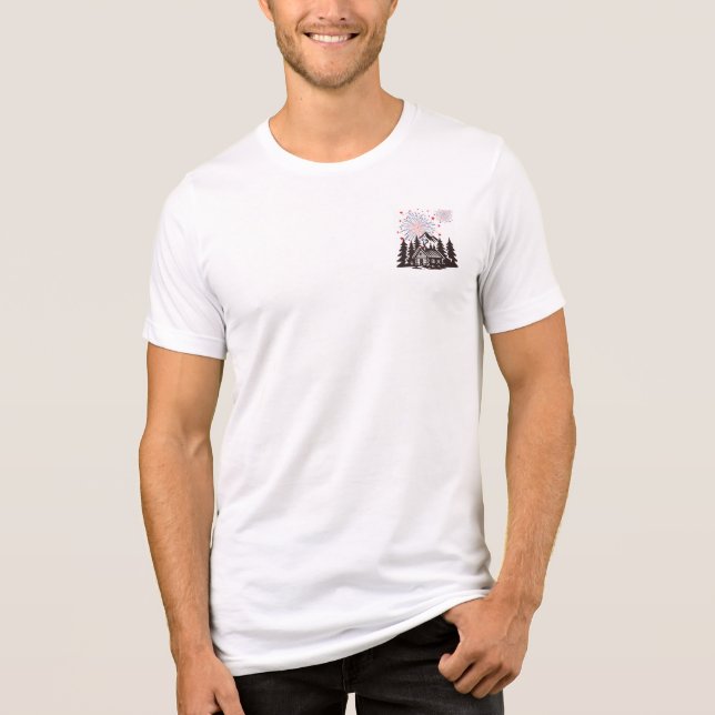 T-shirt En Tri-matière Fête de l'Indépendance (Recto)