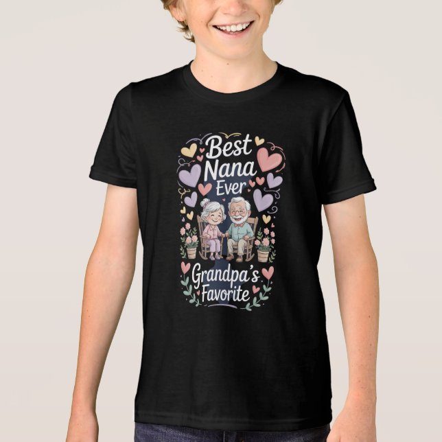 T-shirt En Tri-matière Fête des grands-parents (Recto)