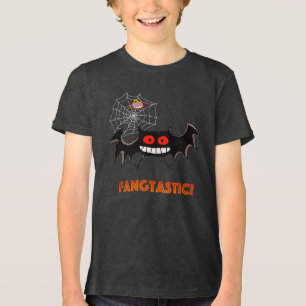 T-shirt En Tri-matière Fête d'Halloween Fangtastique Épouvantable