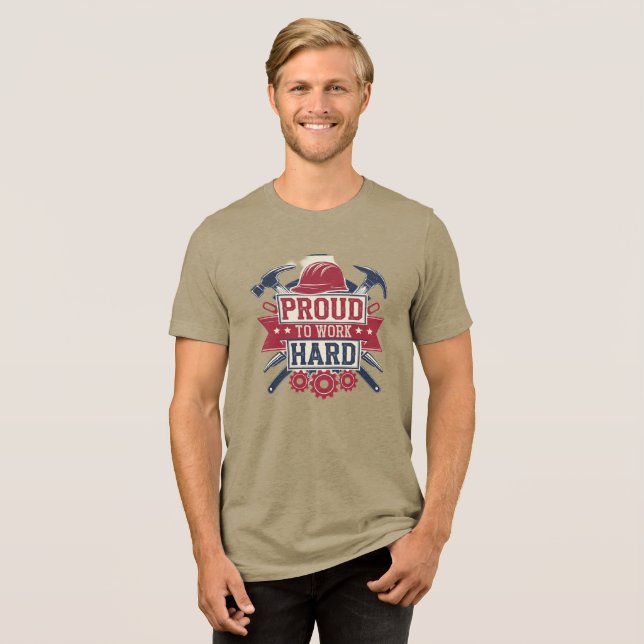 T-shirt En Tri-matière Fête du travail (Recto plein)
