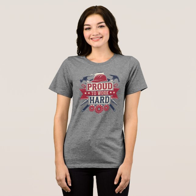 T-shirt En Tri-matière Fête du travail (Recto plein)