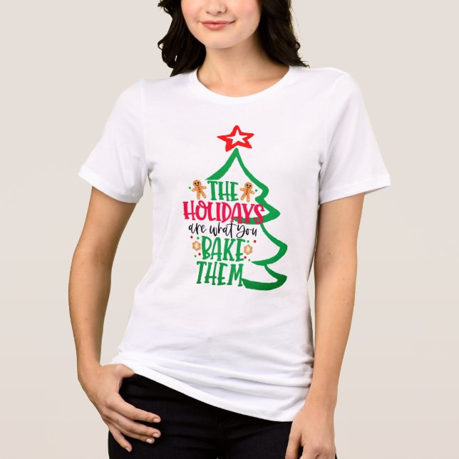 T-shirt En Tri-matière Fêtes amusantes sont ce que vous faites Noël drôle (Recto)