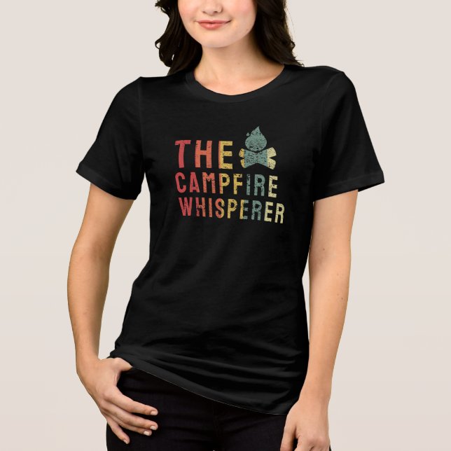 T-shirt En Tri-matière Feu de camp - Whisperer de feu de camp (Recto)