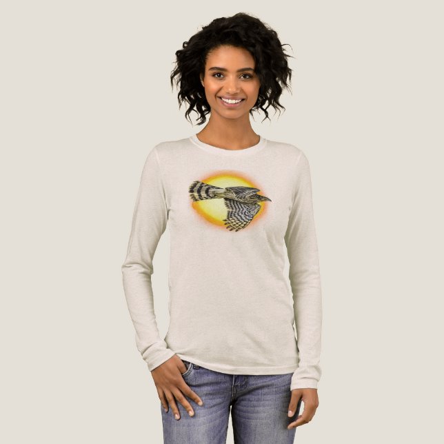 T-shirt En Tri-matière Feu de Faucon Volant (Recto complet)