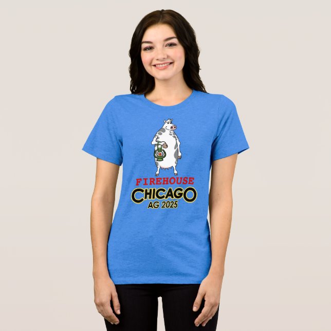 T-shirt En Tri-matière Feu de femmes à Chicago Daisy Tee (Recto plein)
