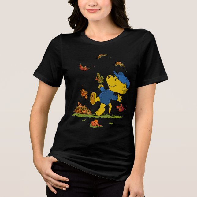 T-shirt En Tri-matière Feuilles d'automne de Ferald (Recto)