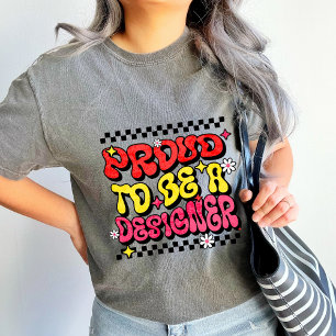 T-shirt En Tri-matière Fier d'être un cadeau d'appréciation de Designer
