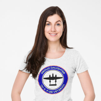 T-shirt En Tri-matière Fière fille d'un vétéran du P-38